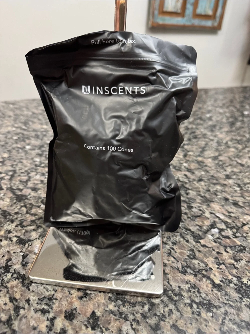 Black Incense Cones - Pack of 100 NEW